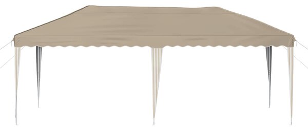 VidaXL Parti sátor 575 x 290 x 245 cm Krémszínű