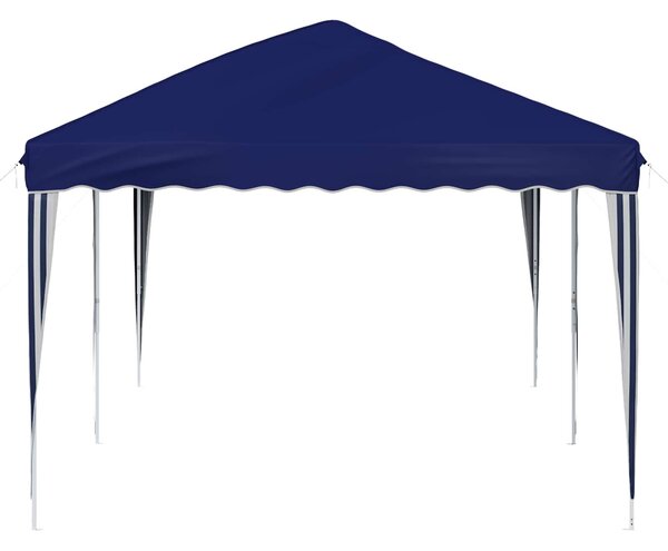 VidaXL Parti sátor 575 x 290 x 245 cm Kék 210D Oxford ezüst bevonattal