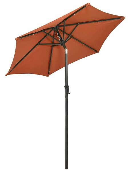 VidaXL Napernyő - Terrakotta - 200x211 cm