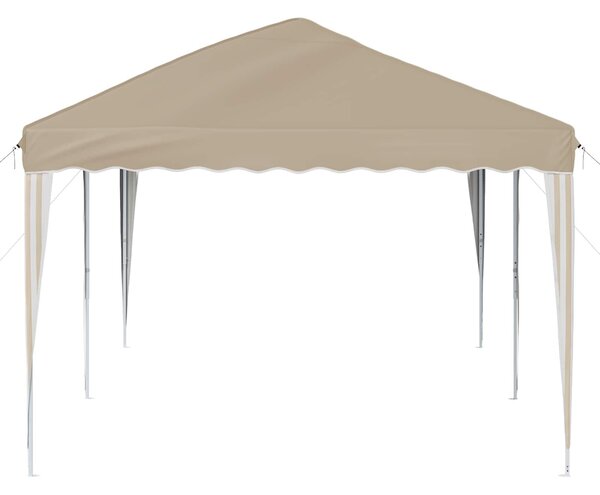 VidaXL Parti sátor 575 x 290 x 245 cm Krémszínű