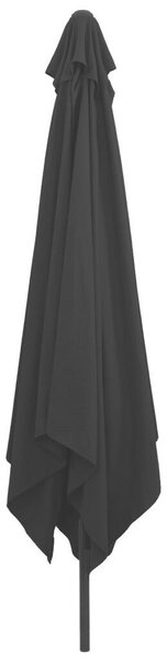 VidaXL Négyzetes Kerti Napernyő 295x245 cm Fekete