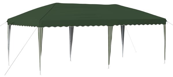 VidaXL Parti sátor 575 x 290 x 245 cm Zöld