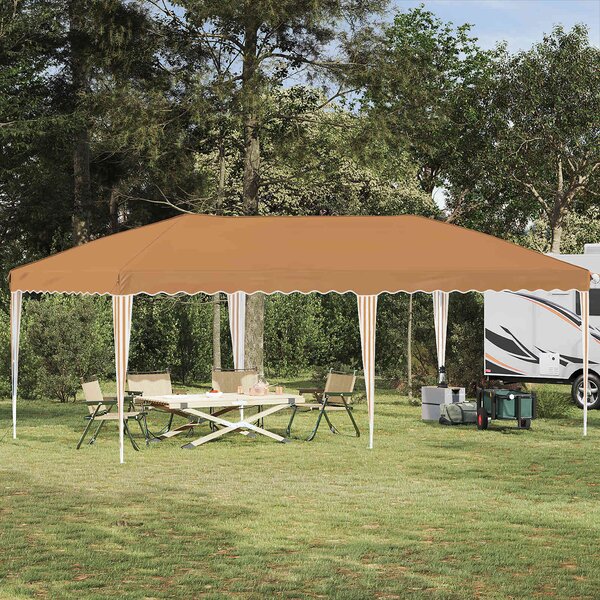 VidaXL Parti sátor 575 x 290 x 245 cm Bézs