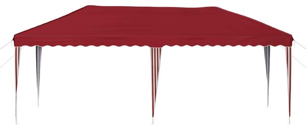 VidaXL Parti sátor 575 x 290 x 245 cm Burgundi
