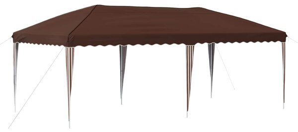VidaXL Parti sátor 575 x 290 x 245 cm Barna