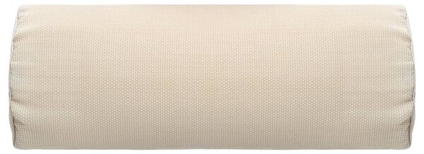 VidaXL Krémszínű textilén napozóágy-fejtámla 40 x 7,5 x 15 cm