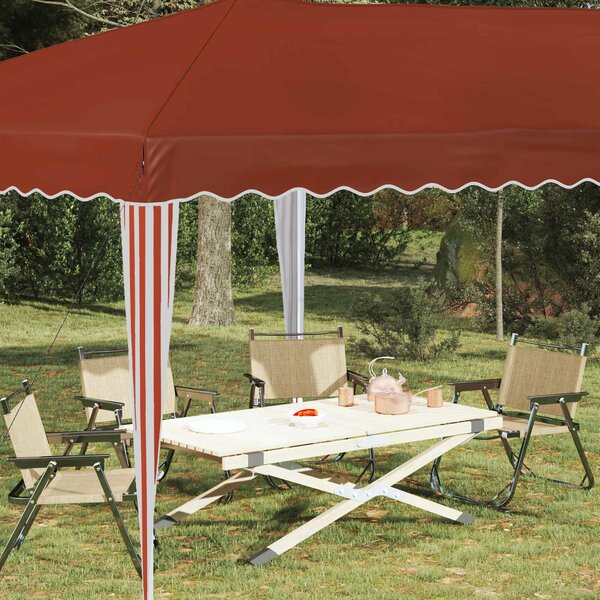 VidaXL Parti sátor 575 x 290 x 245 cm Terrakotta