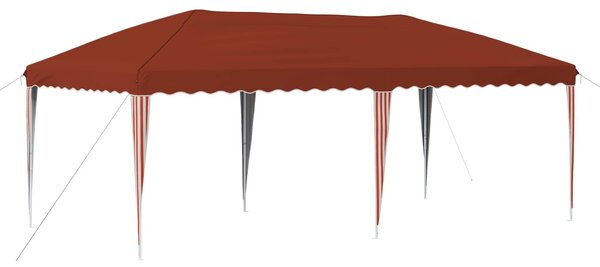 VidaXL Parti sátor 575 x 290 x 245 cm Terrakotta