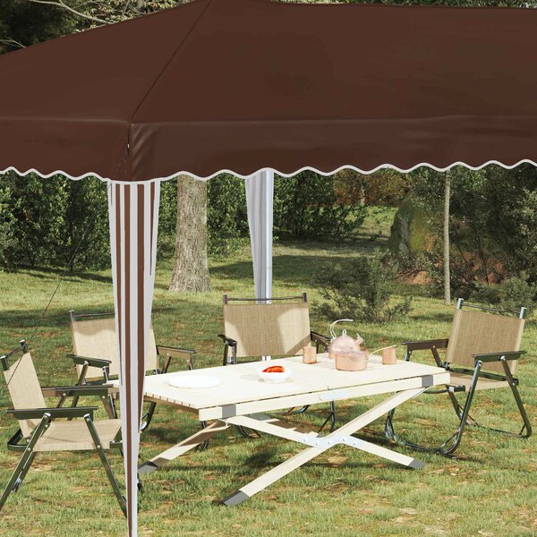 VidaXL Parti sátor 575 x 290 x 245 cm Barna