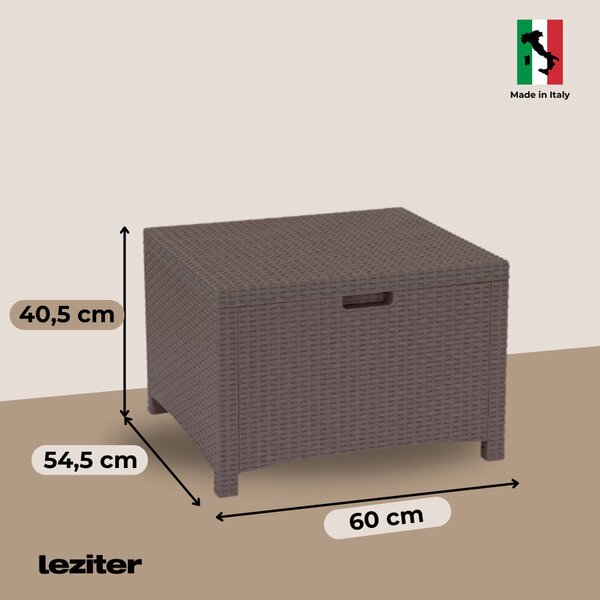 Venus II Műrattan Kerti Bútor Garnitúra - 4 Személyes