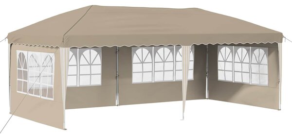 VidaXL Parti sátor 575 x 289 x 245 cm Krémszínű