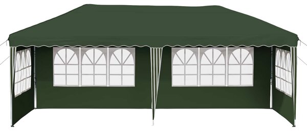 VidaXL Parti sátor 575 x 289 x 245 cm Zöld
