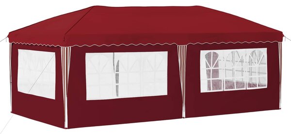 VidaXL Parti sátor 575 x 289 x 245 cm Burgundi