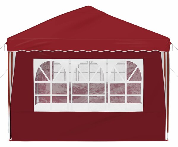 VidaXL Parti sátor 575 x 289 x 245 cm Burgundi