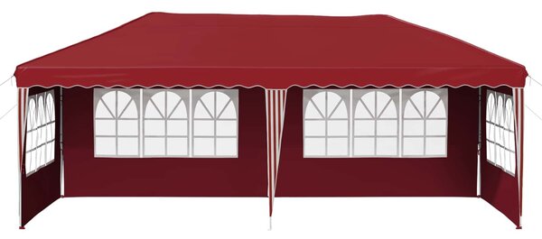 VidaXL Parti sátor 575 x 289 x 245 cm Burgundi