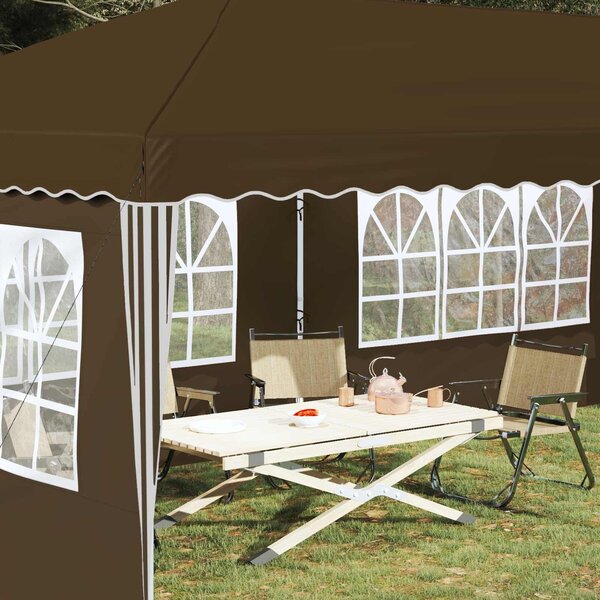VidaXL Parti sátor 575 x 289 x 245 cm Tópszínű