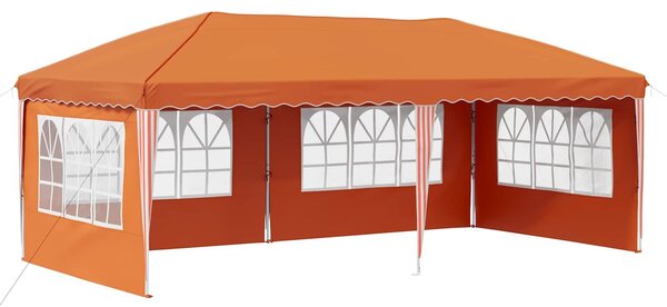 VidaXL Parti sátor 575 x 289 x 245 cm Narancssárga