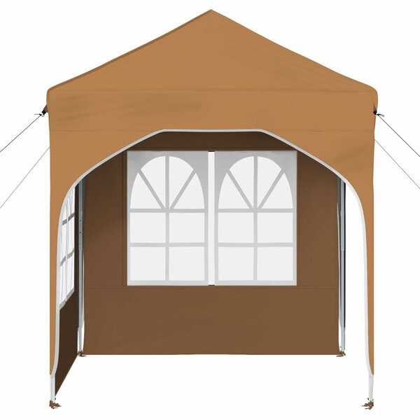 VidaXL Parti sátor 192 x 192 x 245 cm Bézs