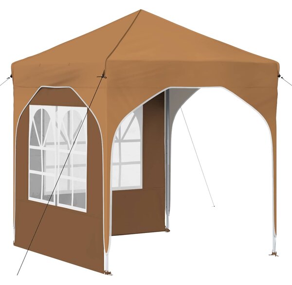 VidaXL Parti sátor 192 x 192 x 245 cm Bézs