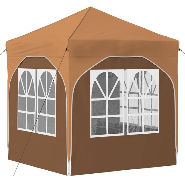VidaXL Parti sátor 192 x 192 x 245 cm Bézs