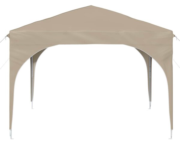 VidaXL Parti sátor 290 x 290 x 245 cm Krémszínű