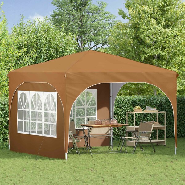 VidaXL Parti sátor 290 x 290 x 245 cm Bézs