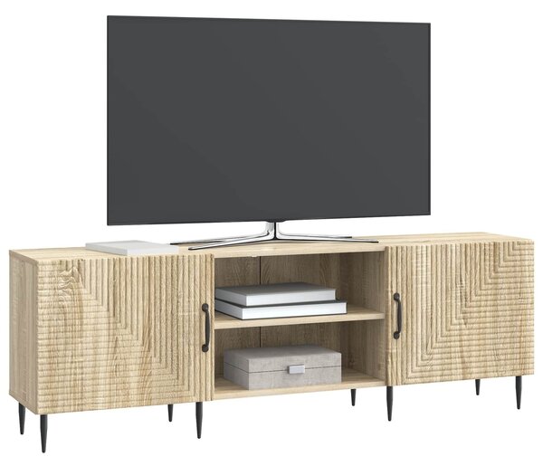 VidaXL TV szekrény Sonoma Tölgy 150 x 31 x 50 cm Szerelt Fa