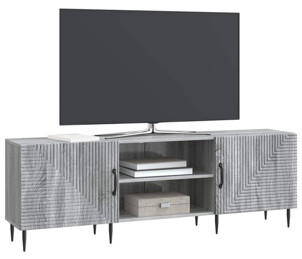 VidaXL TV szekrény Szürke Sonoma 150 x 31 x 50 cm Szerelt Fa
