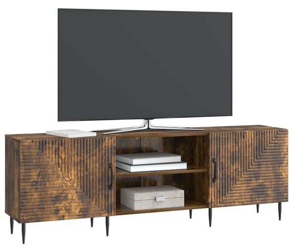 VidaXL TV szekrény Füstös Tölgy 150 x 31 x 50 cm Szerelt Fa