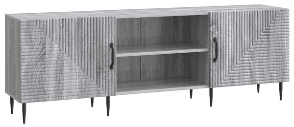 VidaXL TV szekrény Szürke Sonoma 150 x 31 x 50 cm Szerelt Fa