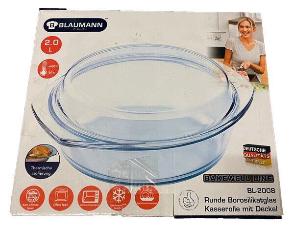 Hőálló jénai tál 2 liter