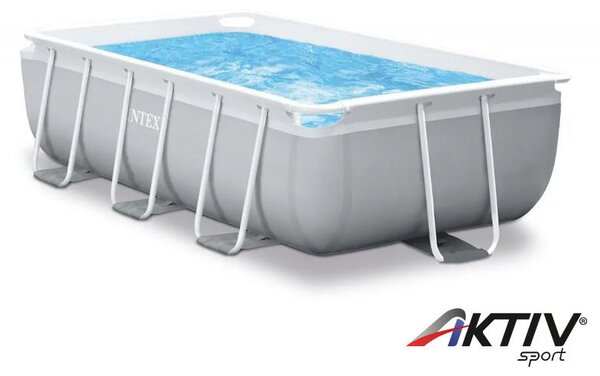 Fémvázas medence szett Intex Prism 300x175x80 cm