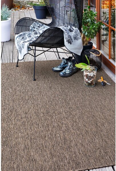 Barna kültéri futószőnyeg 250x80 cm Vagabond™ - Narma