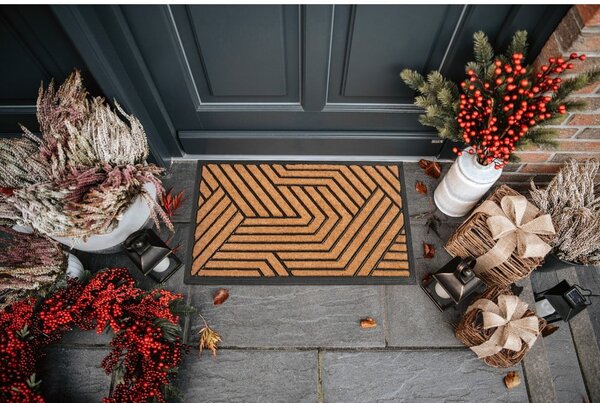 Kókuszrost lábtörlő 45x75 cm Labyrinth – Hanse Home