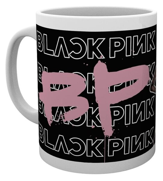 Bögre Black Pink - Glow