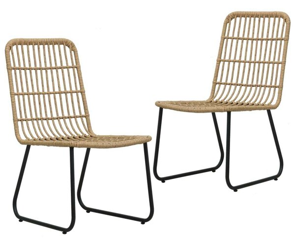 Kültéri Étkezőgarnitúra - Polyrattan - 3 részes
