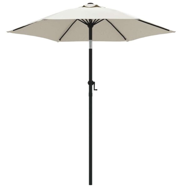 VidaXL Napernyő - Alumínium - Homokfehér - 200 cm