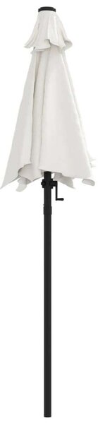 VidaXL Napernyő - Alumínium - Homokfehér - 200 cm