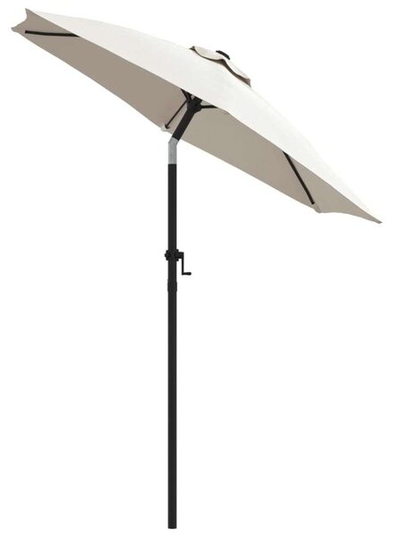 VidaXL Napernyő - Alumínium - Homokfehér - 200 cm
