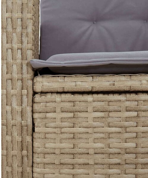 VidaXL Polyrattan Kerti Étkezőgarnitúra - 9 részes