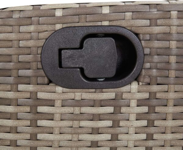 VidaXL Polyrattan Kerti Étkezőgarnitúra - 8 Fő