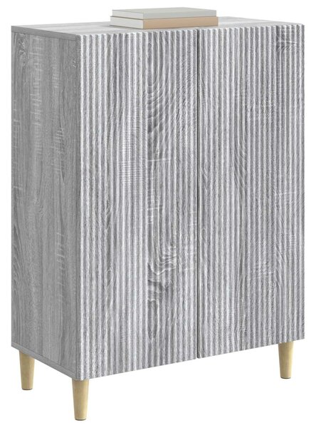 VidaXL Széf Szürke Sonoma 66 x 34,5 x 90 cm Szerelt Fa