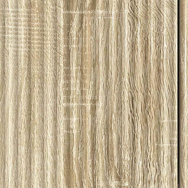 VidaXL Széf Sonoma Tölgy 66 x 34,5 x 90 cm Szerelt Fa