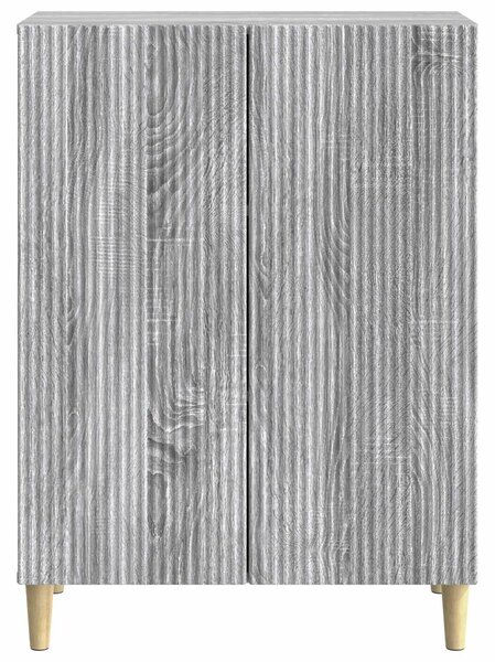VidaXL Széf Szürke Sonoma 66 x 34,5 x 90 cm Szerelt Fa