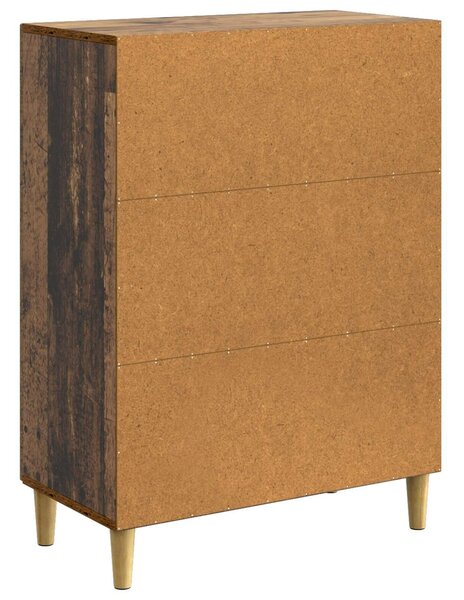 VidaXL Széf Antik Fa 66 x 34,5 x 90 cm Szerelt Fa