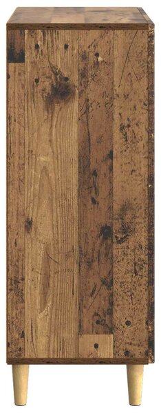 VidaXL Széf Antik Fa 66 x 34,5 x 90 cm Szerelt Fa