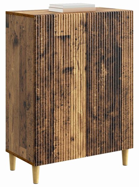 VidaXL Széf Antik Fa 66 x 34,5 x 90 cm Szerelt Fa