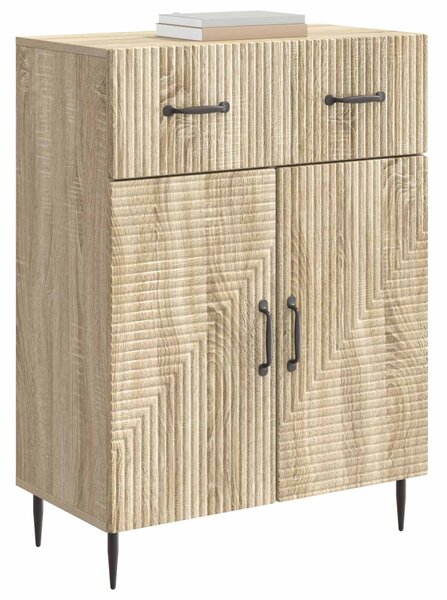 VidaXL Széf Sonoma Tölgy 66 x 34,5 x 89,5 cm Szerelt Fa