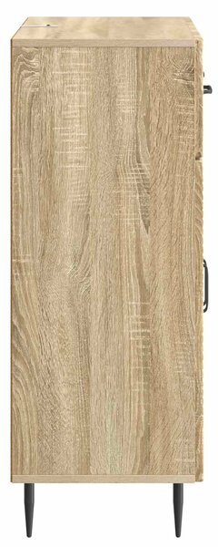 VidaXL Széf Sonoma Tölgy 66 x 34,5 x 89,5 cm Szerelt Fa