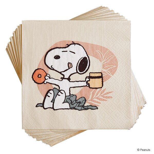 PEANUTS papírszalvéta, Snoopy